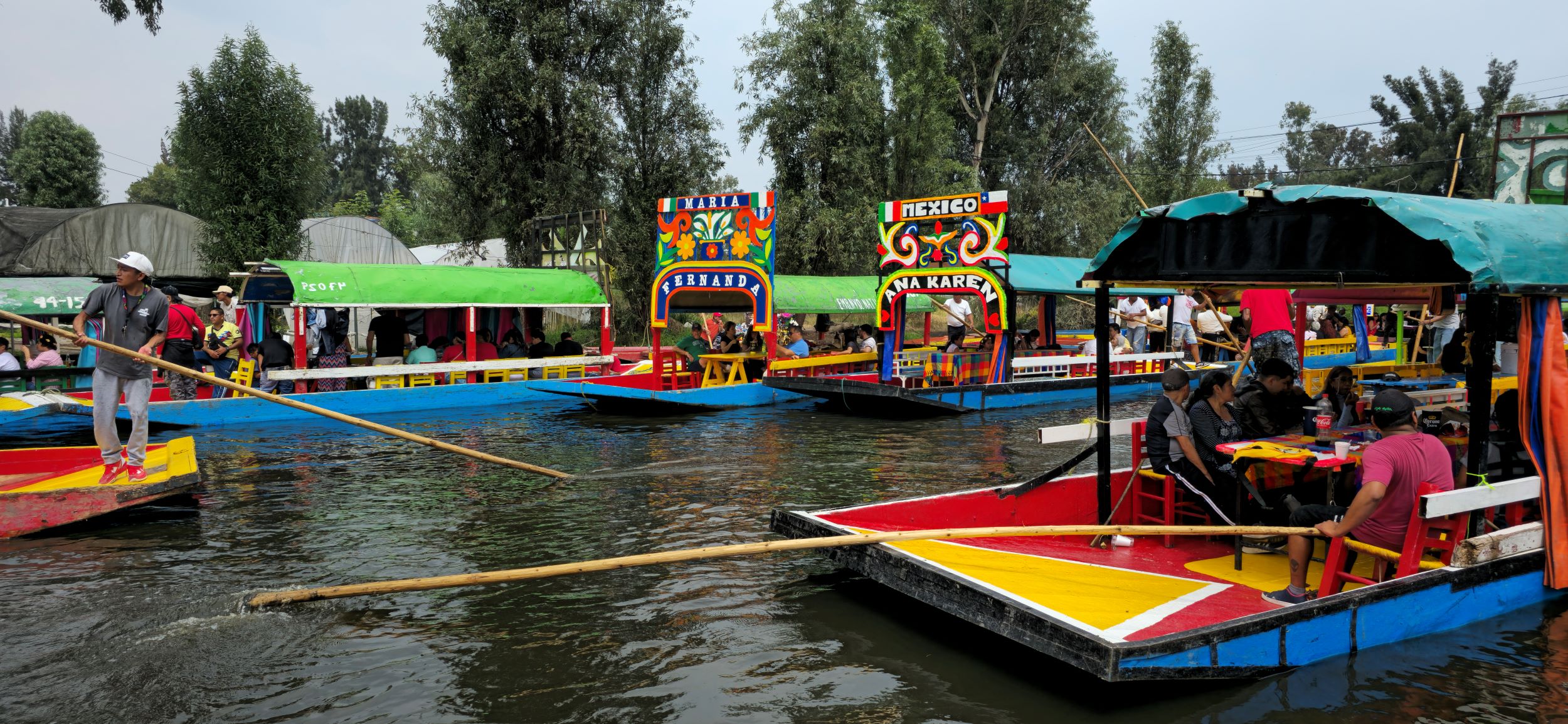 A beautiful Mexican boat ride through ancient Aztec canals - Youth ...